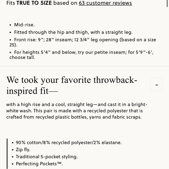 J Crew White Vintage 9 Inch Slim Straight Jean Womens Size 25 Retro 90s Slimming - Picture 5 of 15